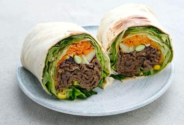 teriyaki wrap