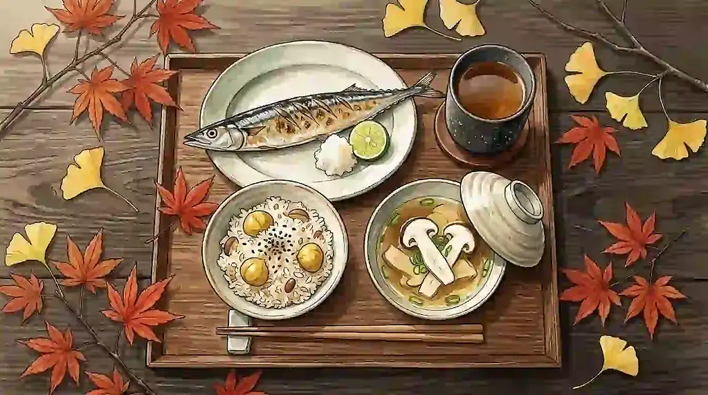 autumn japanese food