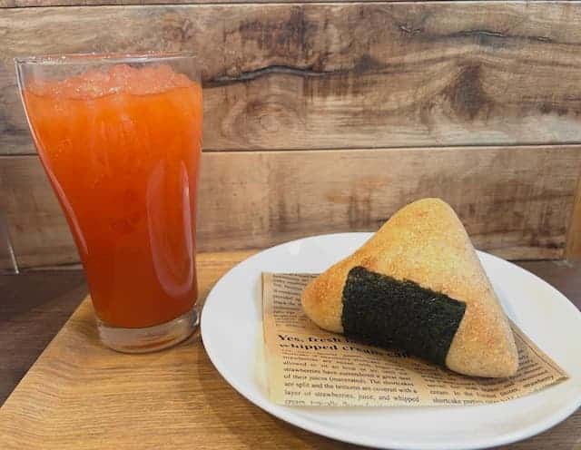 mentaiku onigiri bread