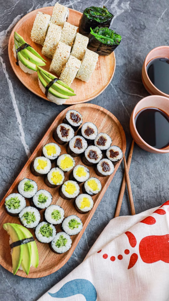 vegan sushi
