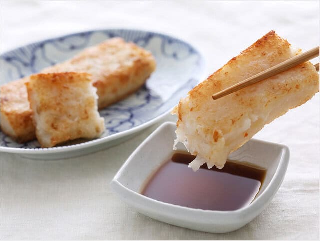 Daikon mochi大根餅