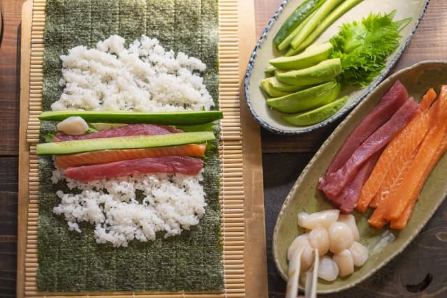 shari of sushi