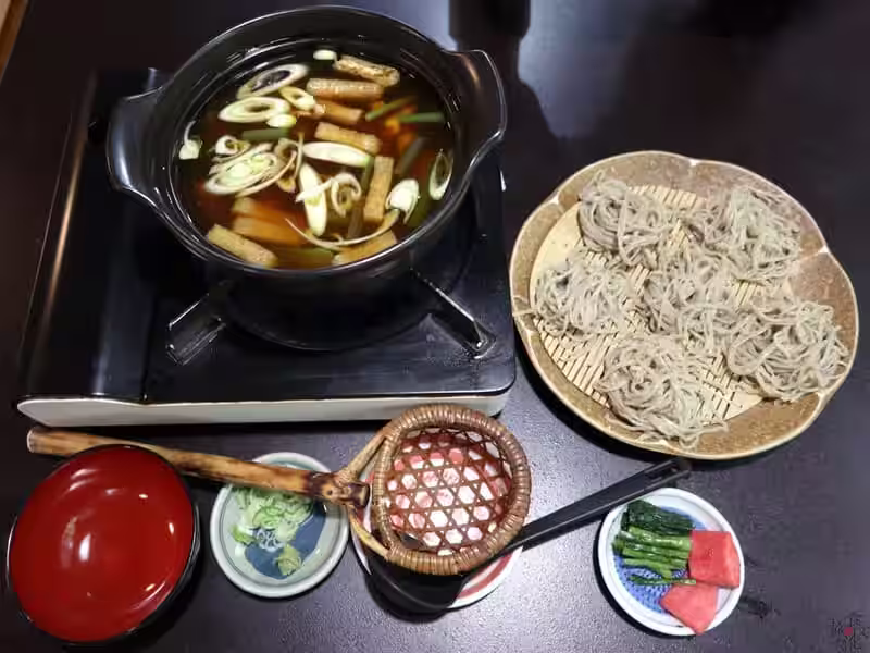 Toji soba (冬至そば)