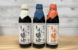 3 type of Japanese soy sauce