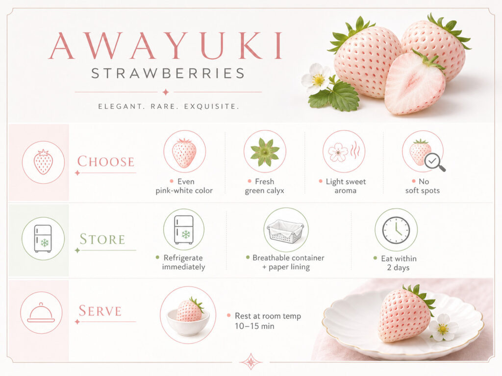 How to Choose and Store Awayuki