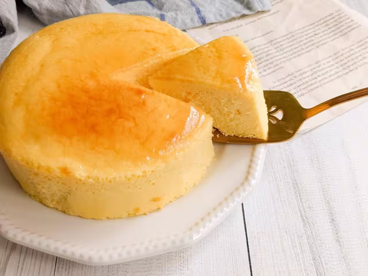 Soufflé cheesecake