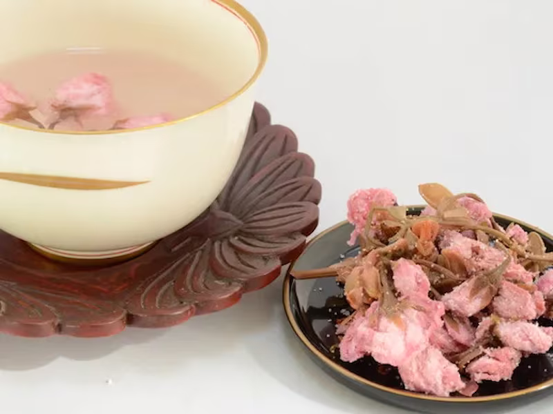 cherry blossom tea