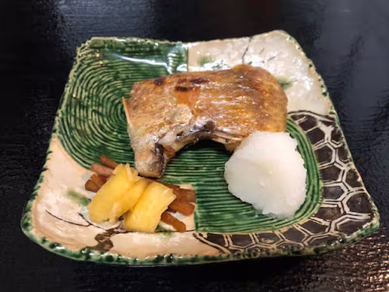 Nodoguro with sides