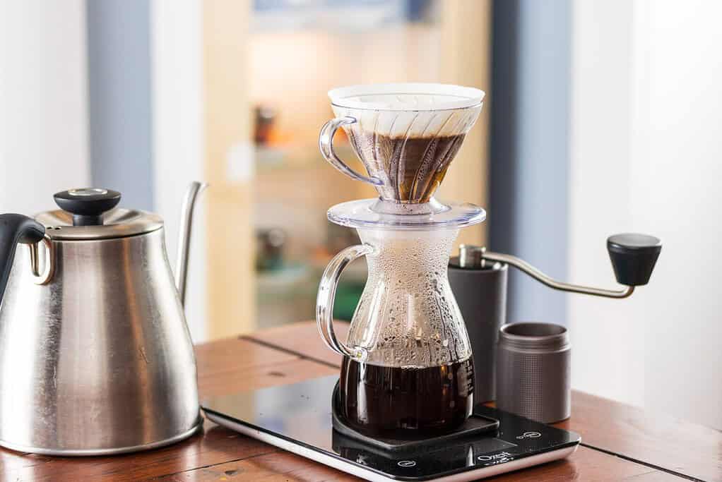 Hario V 60 coffee