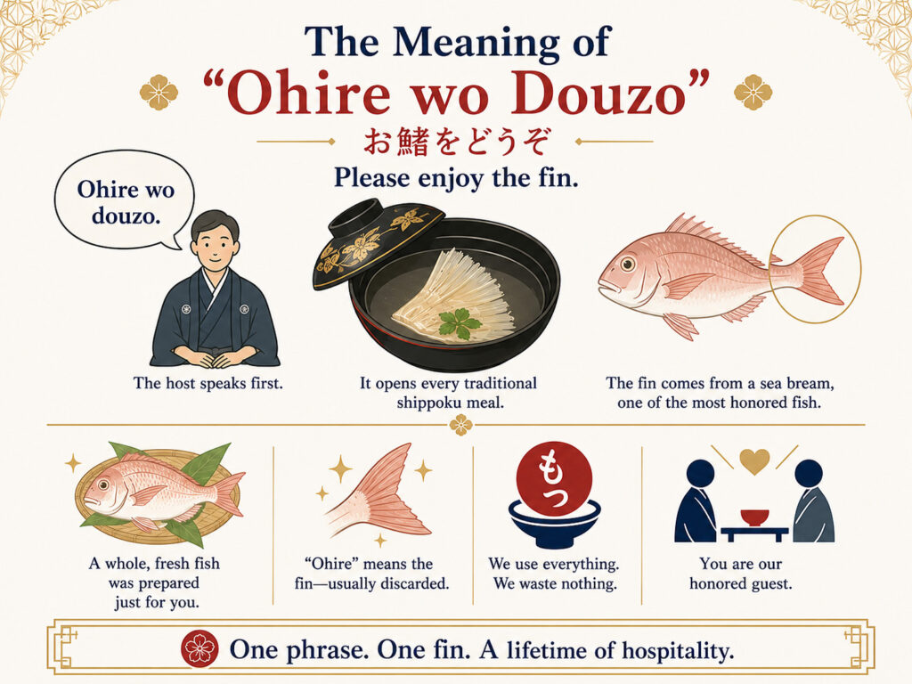 The Meaning of "Ohire wo Douzo"