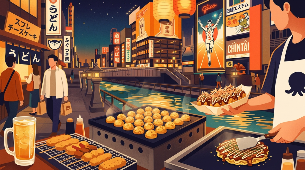 what to eat in Osaka