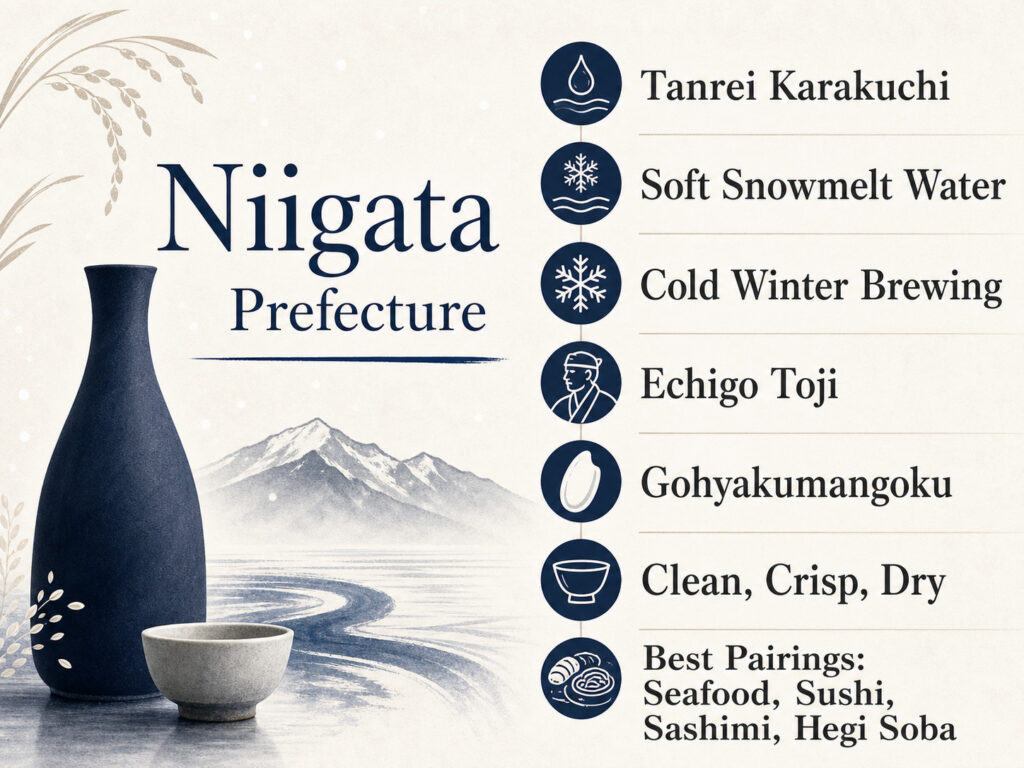 Quick Summary of Niigata Sake
