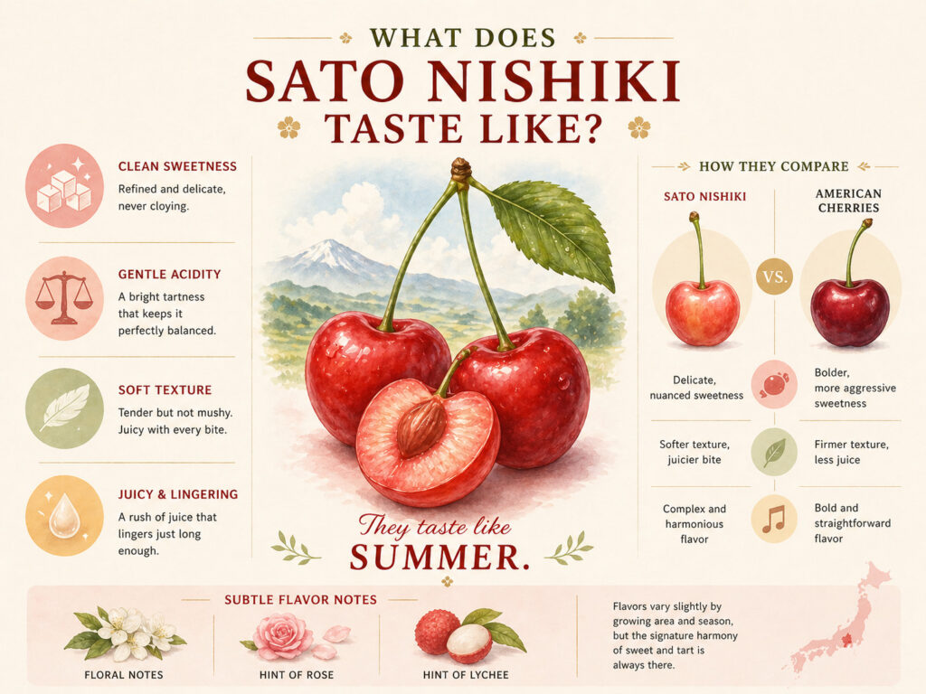 What Does Sato Nishiki Taste Like?