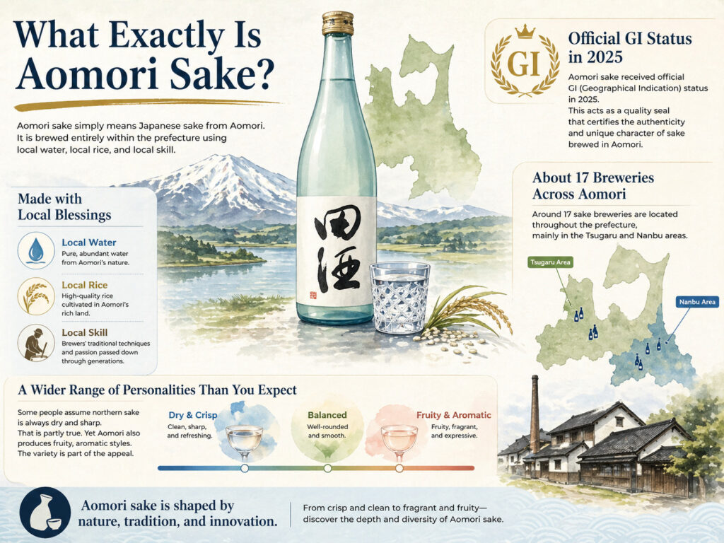 What Exactly Is Aomori Sake?