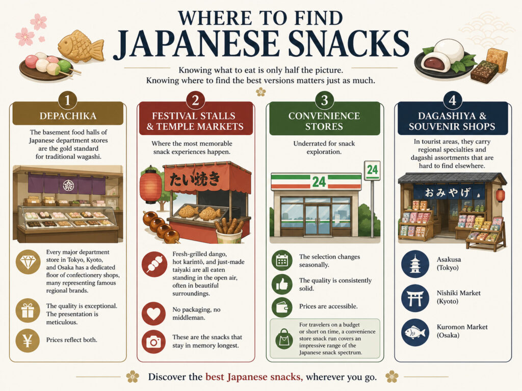 Where to Find Japanese Snacks