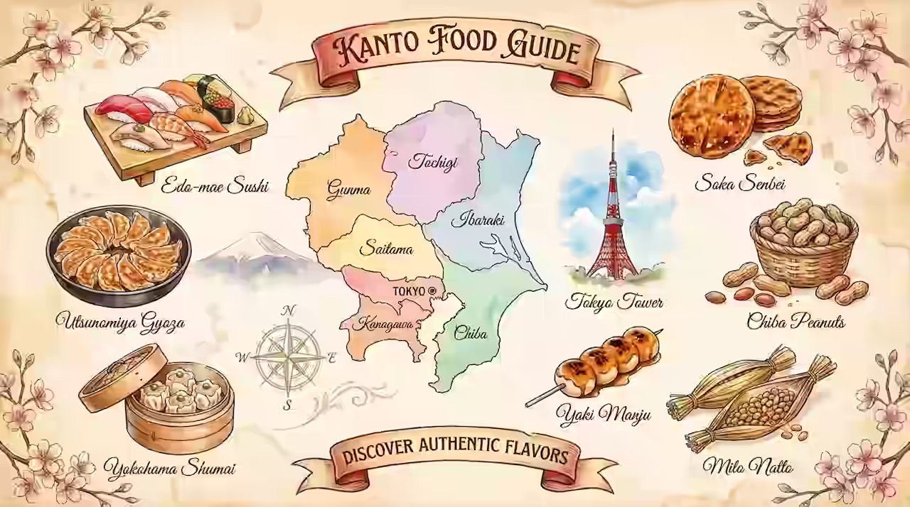 kanto food guide