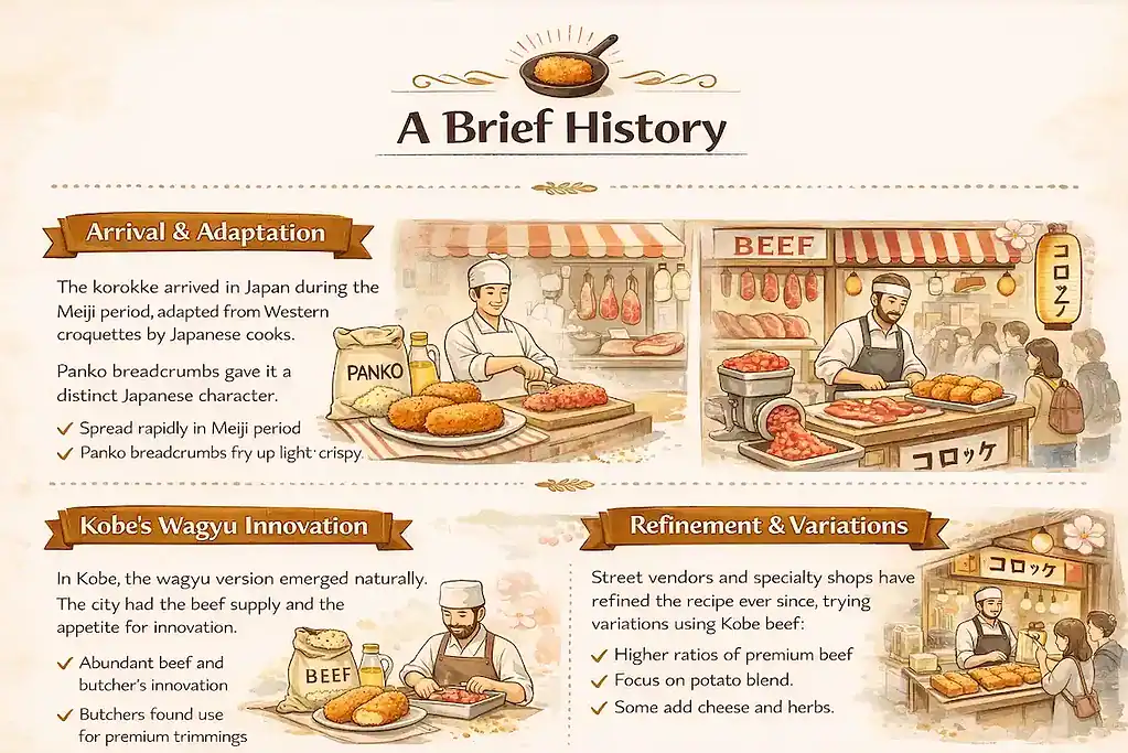 A Brief History of kobe beef korokke