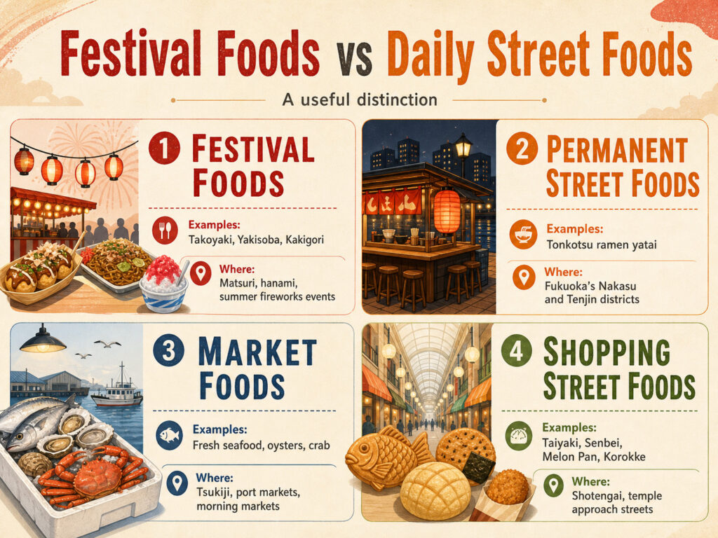 Festival Foods vs Daily Street Foods
