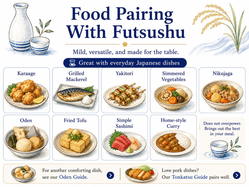 Food Pairing With Futsushu