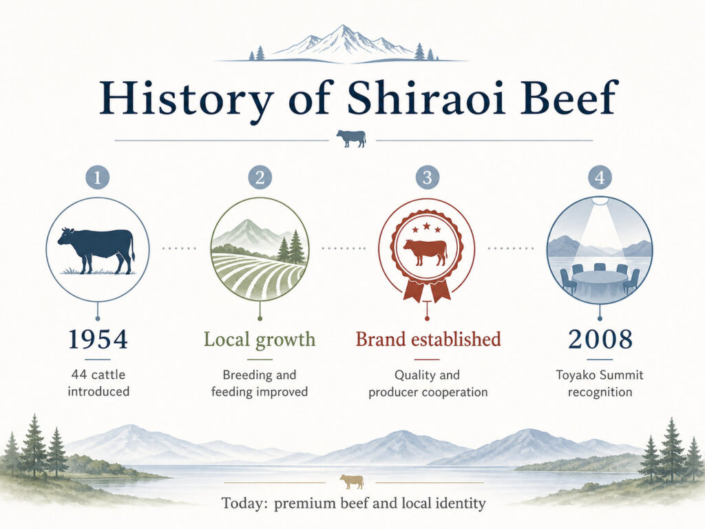 History of Shiraoi Beef