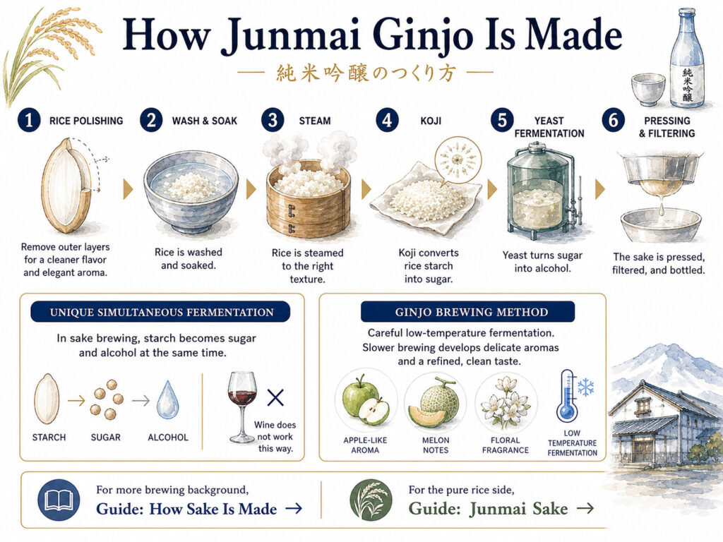 How JunmaiGinjo Is Made