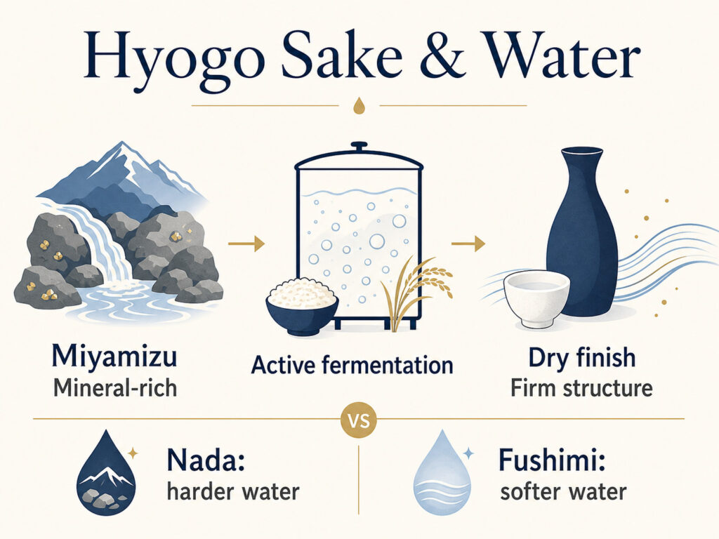 How Local Water Influences Hyogo Sake