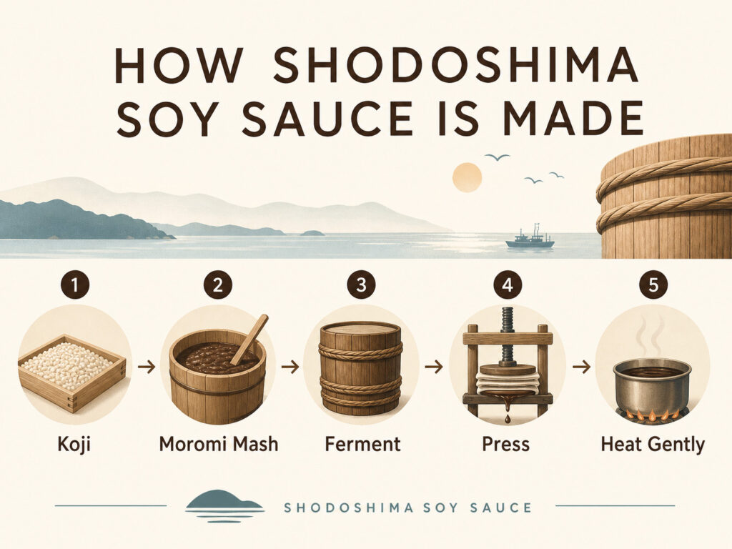 How Shodoshima Soy Sauce Is Made