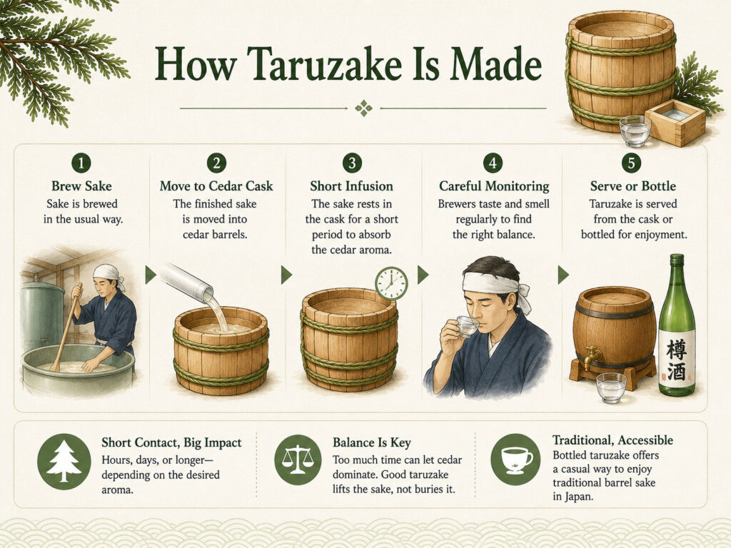 How Taruzake Is Made
