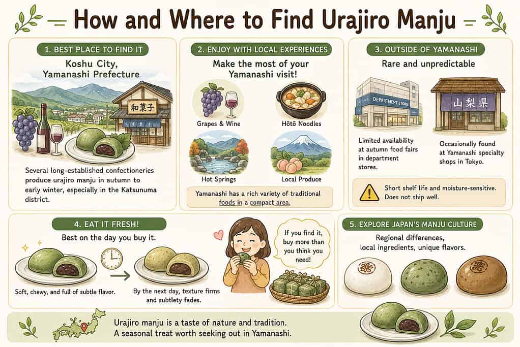How and Where to Find Urajiro Manju