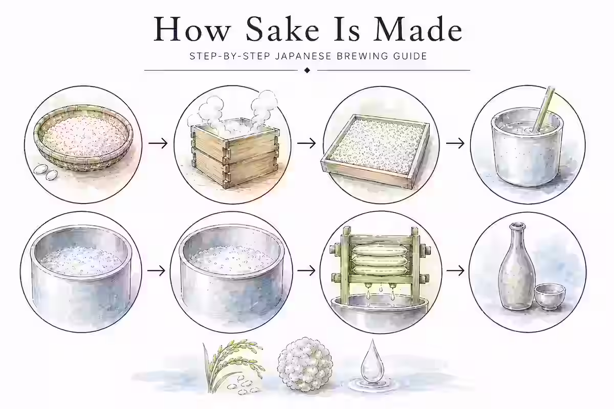 How sake is made