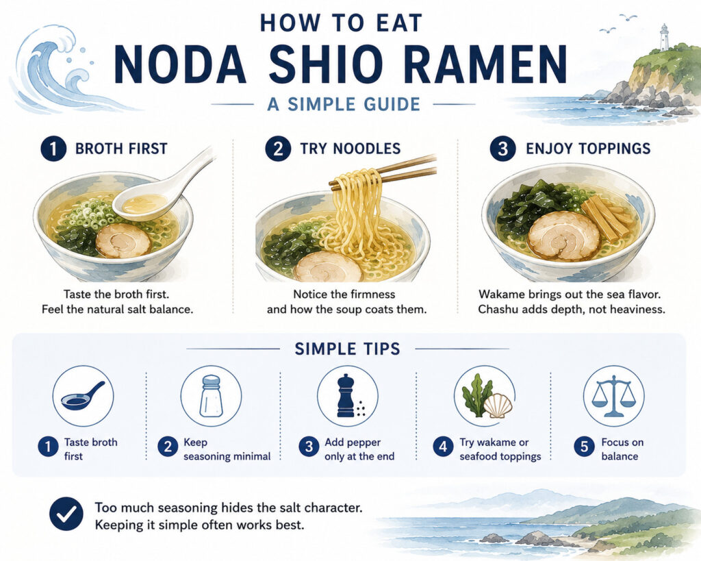 How to Eat Noda Shio Ramen A Simple Guide
