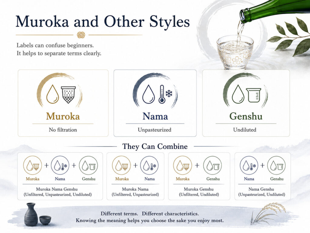 Muroka and Other Styles