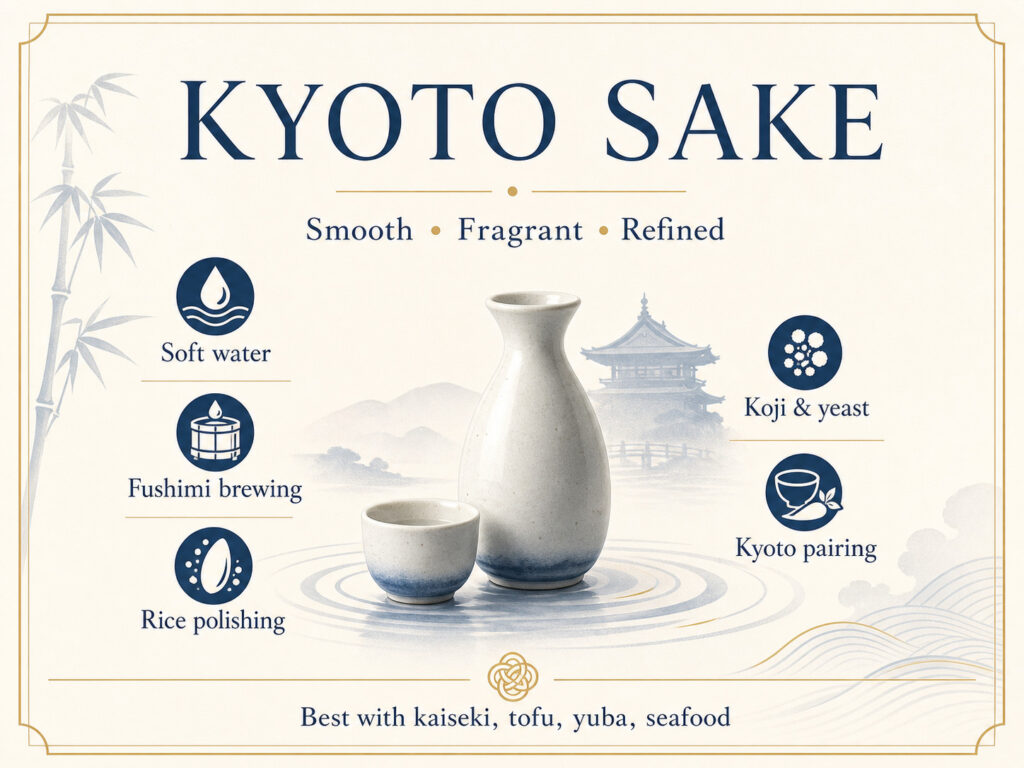 Quick Summary of Kyoto Sake