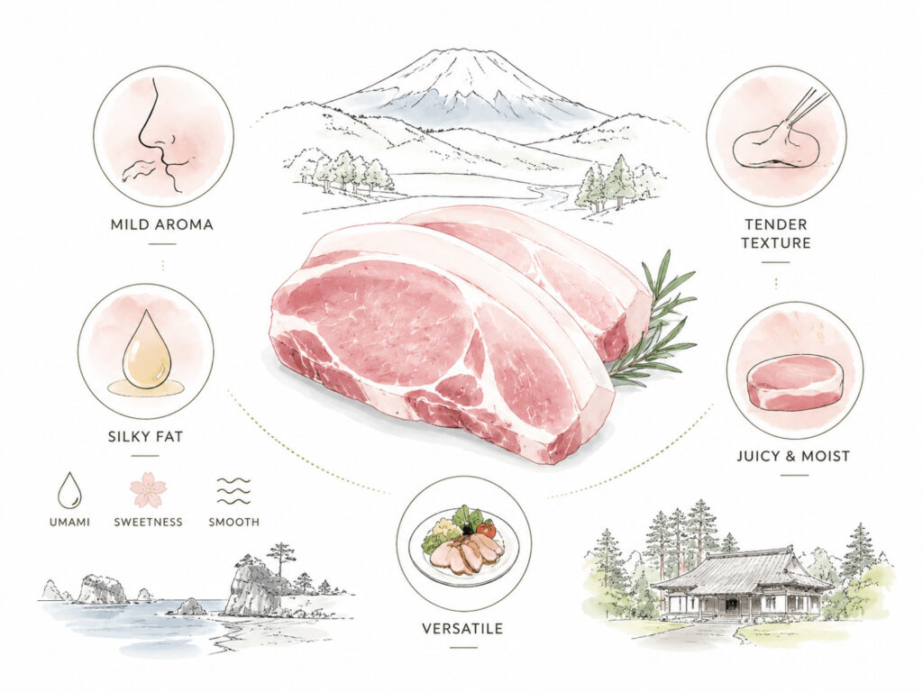 Sasuke Pork Taste and Texture