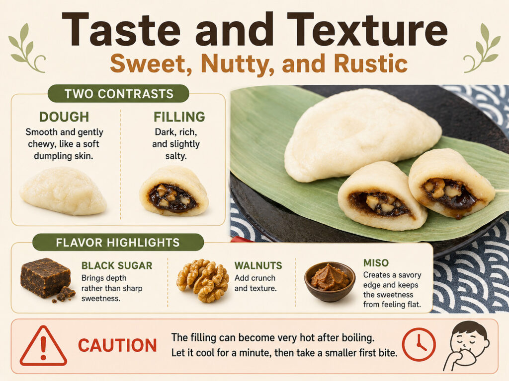 Taste and Texture: Sweet, Nutty, and Rustic