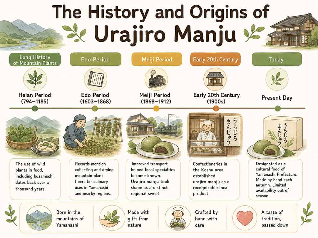 The History and Origins of Urajiro Manju