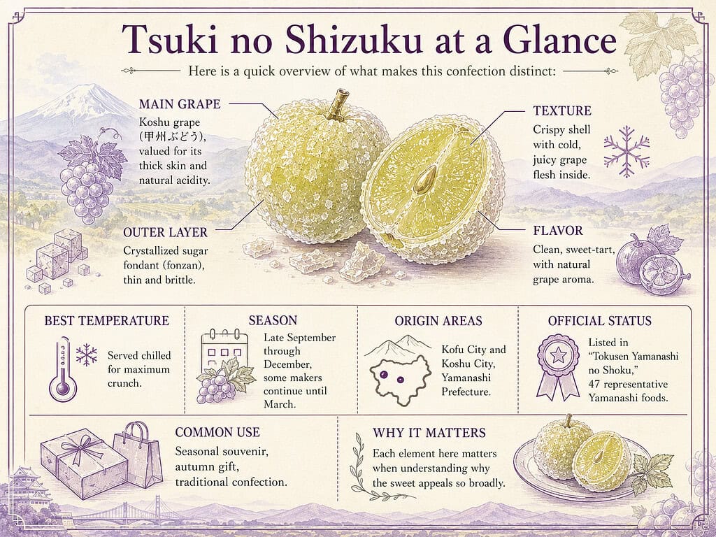 Tsuki no Shizuku at a Glance