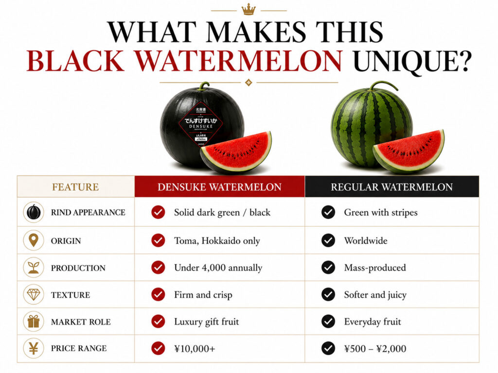 What Makes This Black Watermelon Unique?