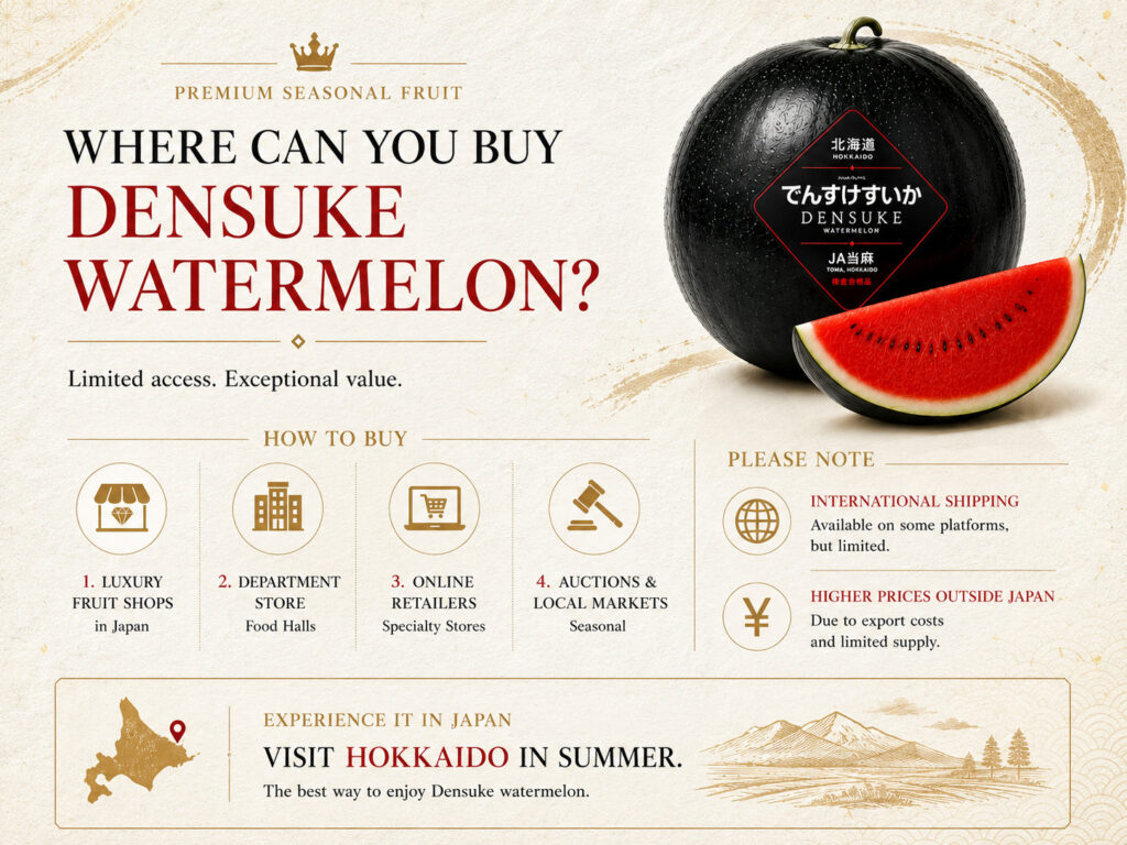 Where Can You Buy Densuke Watermelon?