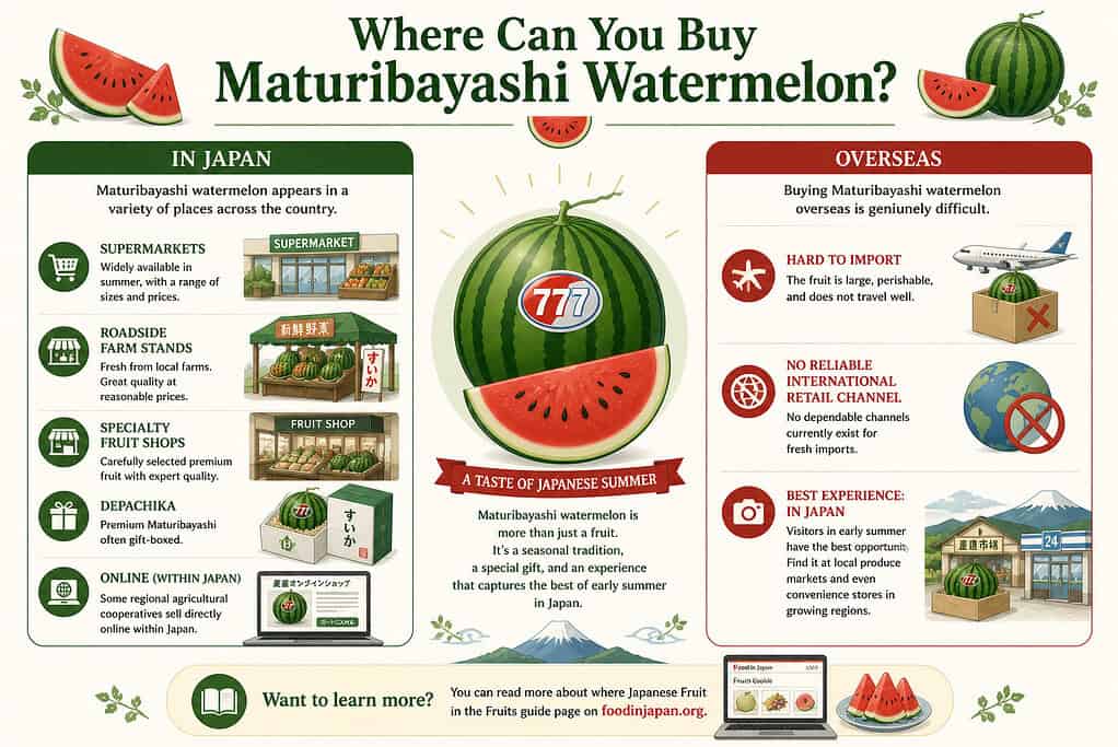 Where Can You Buy Maturibayashi Watermelon