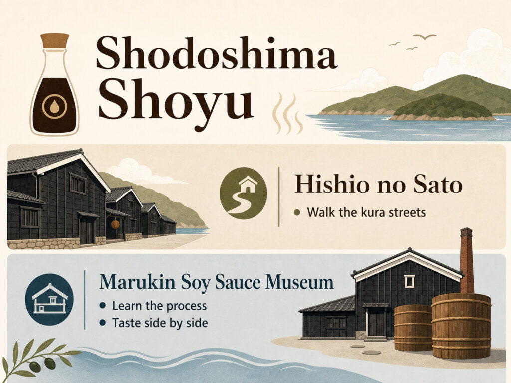 Where to Experience Shodoshima Shoyu