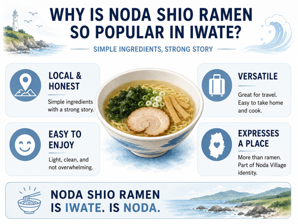 Why Is Noda Shio Ramen So Popular in Iwate?