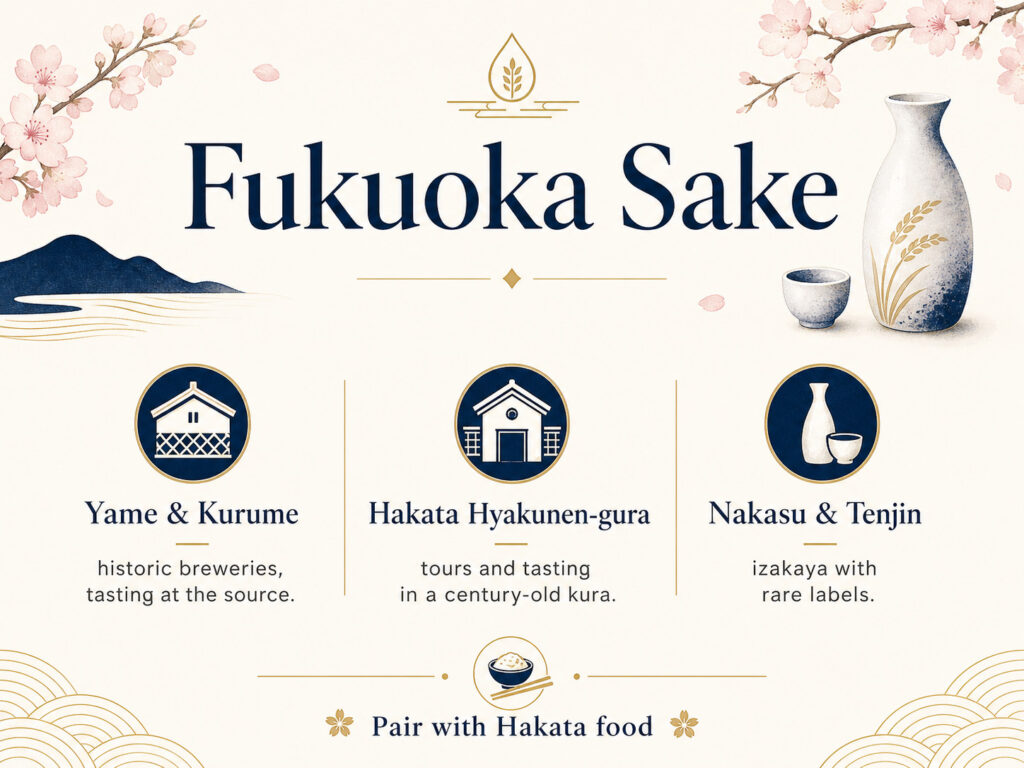 Best Places to Experience Fukuoka Sake