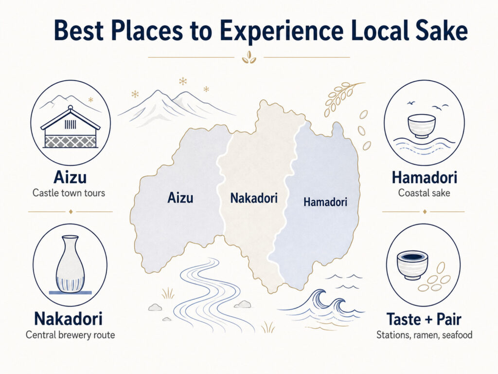 Best Places to Experience fukushima Sake