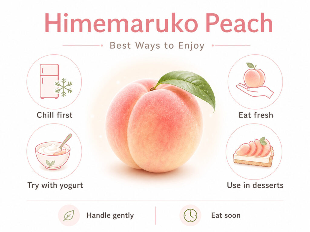 Best Way to Enjoy Himemaruko Peaches