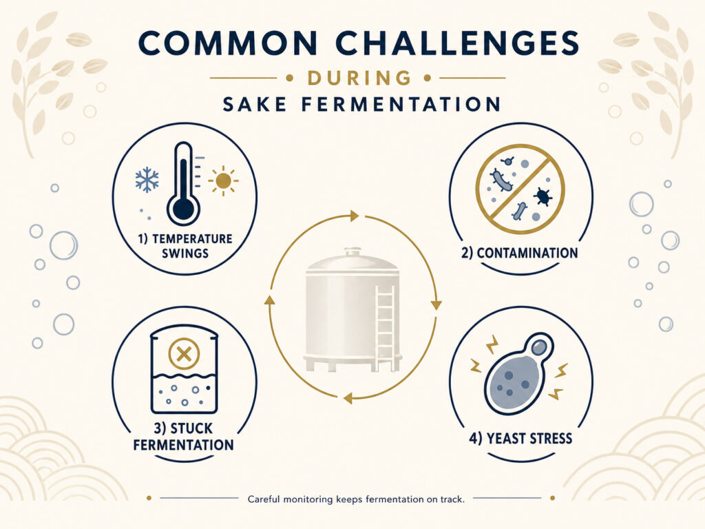 Common Challenges During Fermentation
