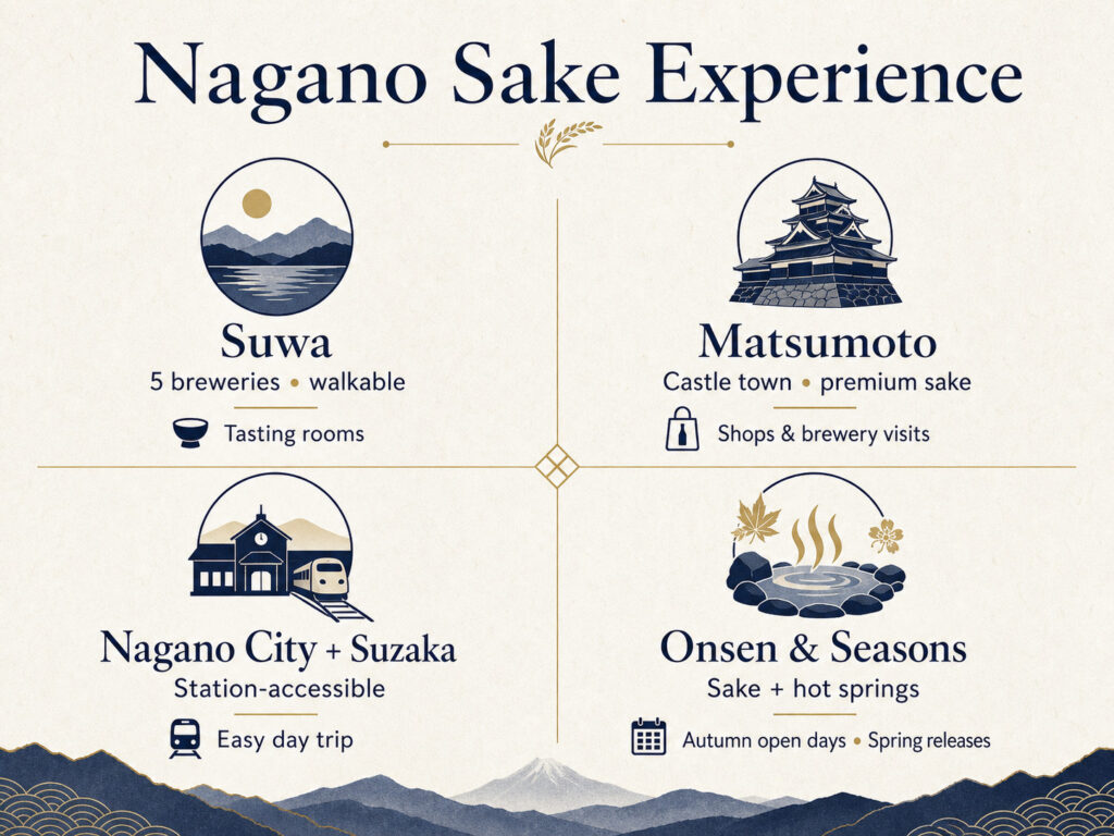 Experiencing Nagano Sake