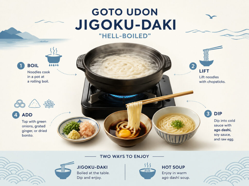 How to Eat It: Jigoku-Daki (地獄炊き)