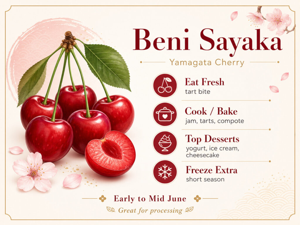 How to Enjoy Beni Sayaka