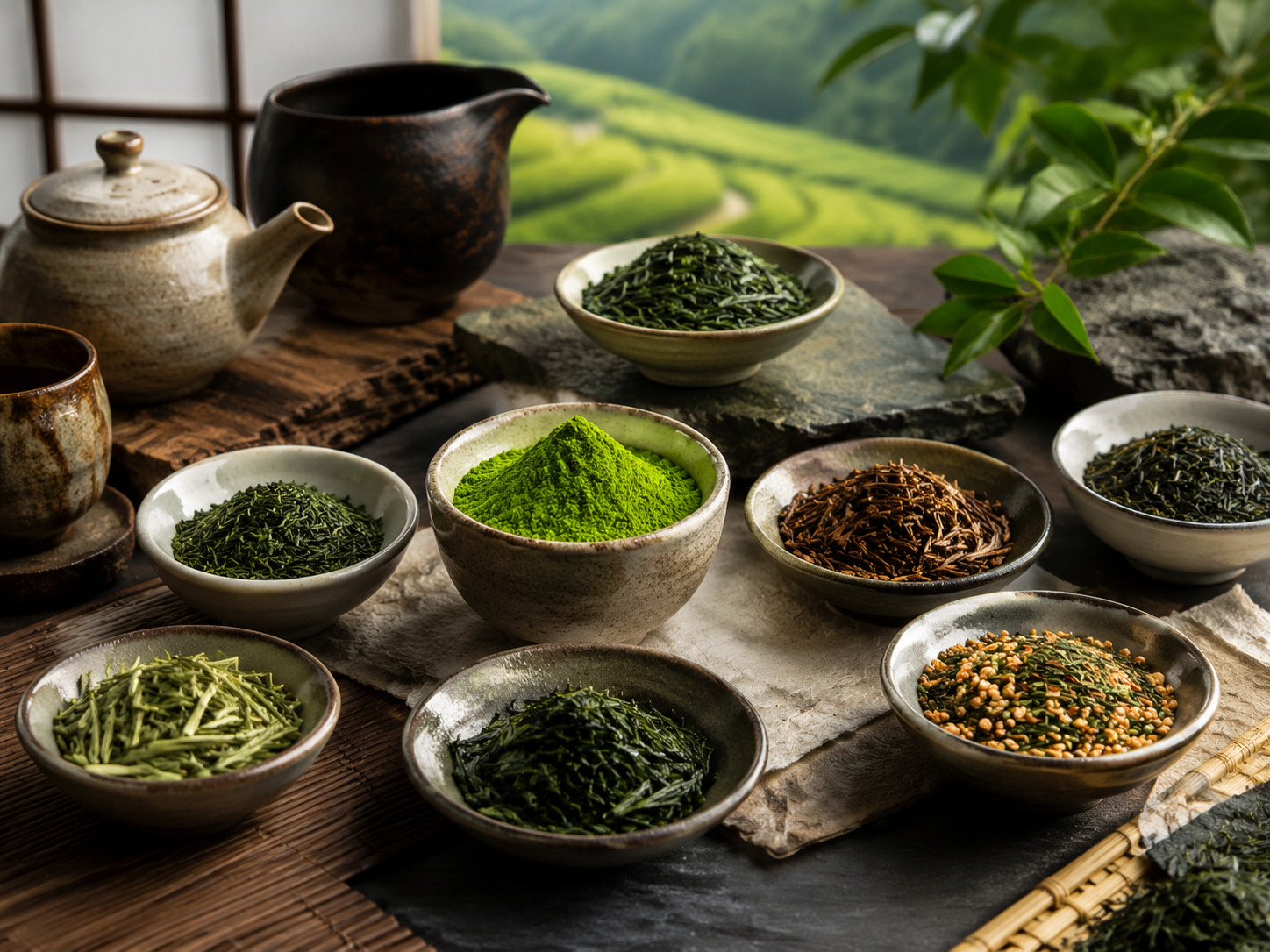 Japanese Tea Types: Matcha, Sencha, Gyokuro & More